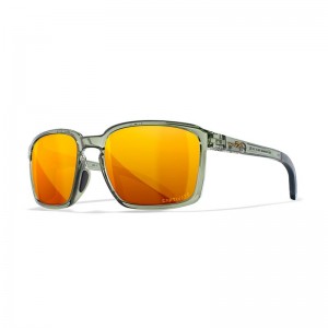  Slnečné okuliare ALFA Captivate Polarized - Bronze Mirror - Copper/Gloss Crystal Light Olive/Grey