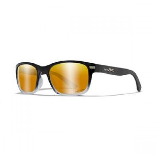 Slnečné okuliare HELIX Captivate Polarized - Bronze Mirror - Copper/Gloss Black Fade To Clear Crystal