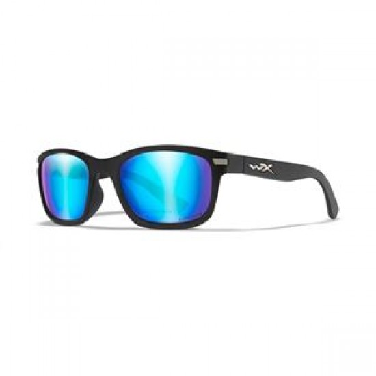 Slnečné okuliare HELIX Captivate Polarized - Blue Mirror - Smoke Grey/Matte Black