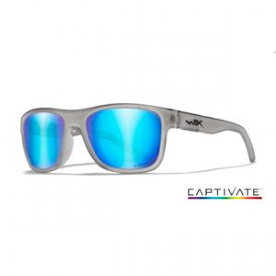 Slnečné okuliare OVATION Captivate Polarized - Blue Mirror - Smoke Grey/Matte Slate