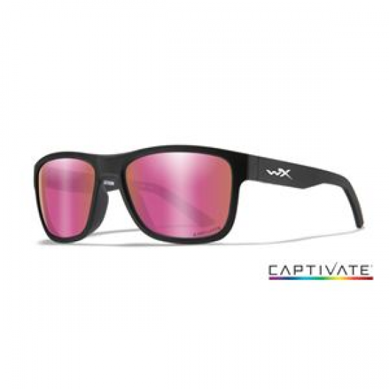 Slnečné okuliare OVATION Captivate Polarized - Rose Gold Mirror - Smoke Green/Matte Black