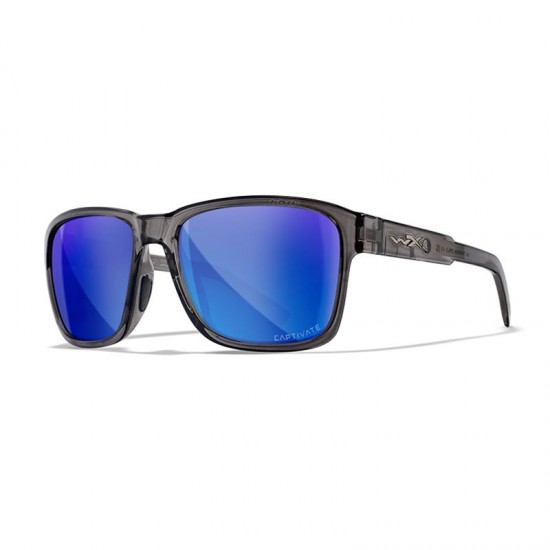  Slnečné okuliare TREK Captivate Polarized - Blue Mirror - Smoke Grey/Gloss Crystal Dark Grey