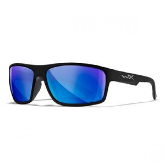 slnečné okuliare WILEY X PEAK Captivate Polarized - Blue Mirror - Grey/Matte Black