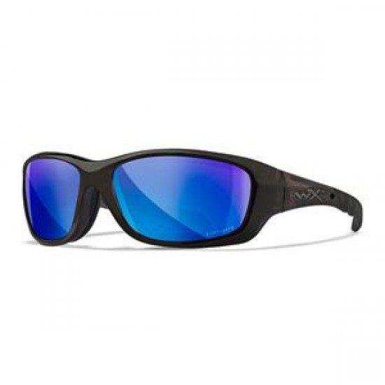 strelecké okuliare WILEY X GRAVITY Captivate Polarized - Blue Mirror - Grey/Black Crystal