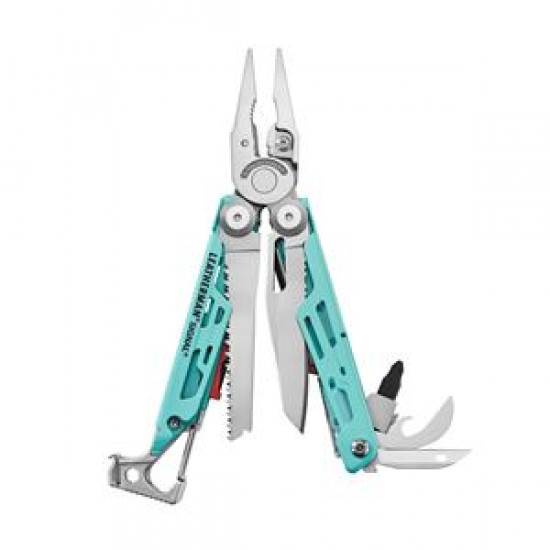 Multitool Leatherman SIGNAL AQUA BLUE oceľový