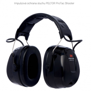 3M™ Peltor™ ProTac III Shooter hlavová sada, zelené