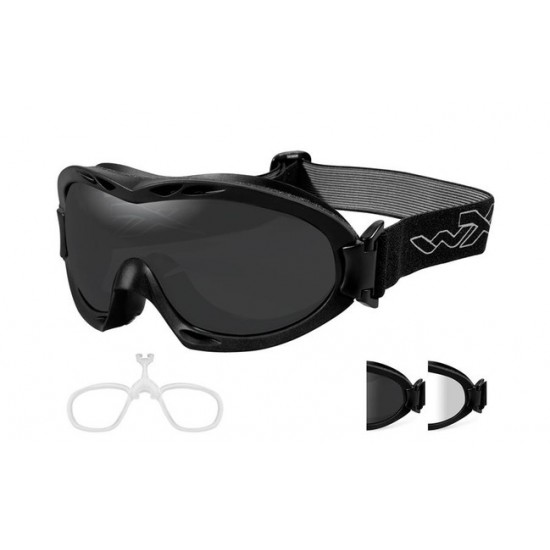 Taktická maska WILEY X NERVE - Smoke Grey + Clear