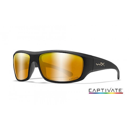 slnečné okuliare WILEY X OMEGA CAPTIVATE Polarized Copper Matte Black Frame