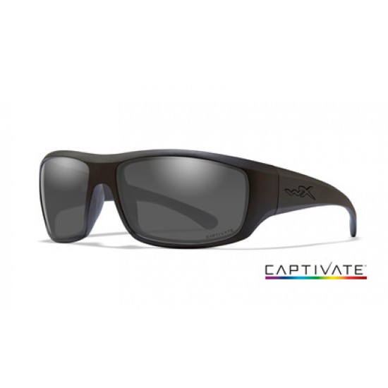 slnečné okuliare WILEY X OMEGA CAPTIVATE Polarized Smoke Grey/ Matte Black Frame