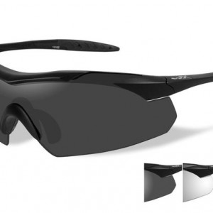 dioptrické/ taktické okuliare s vymeniteľnými zorníkmi WILEY X VAPOR - Smoke Grey + Clear + Light Rush