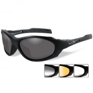 taktické/ strelecké okuliare s vymeniteľnými zorníkmi WILEY X XL-1 ADVANCED Grey + Clear + Light Rust/Com. Temp. Matte Black Comm.